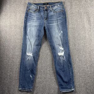 Judy Blue Women’s Size 13 / 31 Relaxed Fit Jeans Distressed Stretch